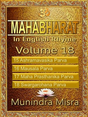 cover image of Mahabharat in English rhyme